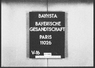 Bäumker, Klemens, Dr., Universitätsprofessor in München, Entleihung von lateinischen Handschriften aus der Nationalbibliothek in Paris