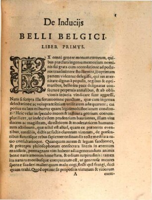 Libri III. de induciis belli Belgici