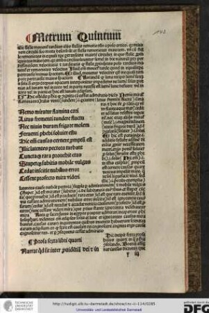 Hic incipit sexta prosa huius quarti in qua philosophia consolando Boetium assignat causas dictorum...