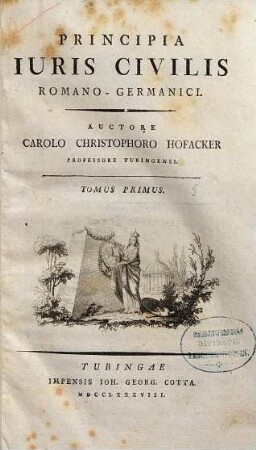 Principia Iuris Civilis Romano-Germanici, 1