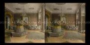 Kaiserzimmer, Gemälde von Kaiser Wilhelm II., im Kurhaus Wiesbaden