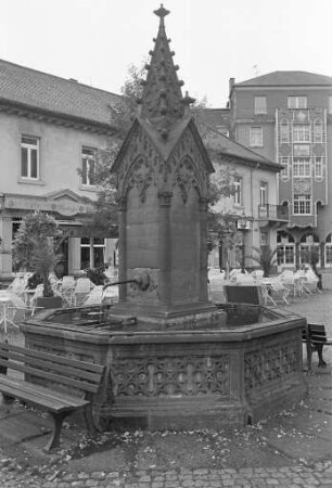 Brunnen auf dem Ludwigsplatz