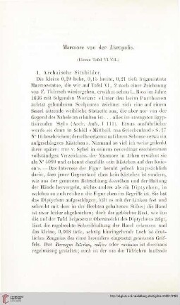 6: Marmore von der Akropolis