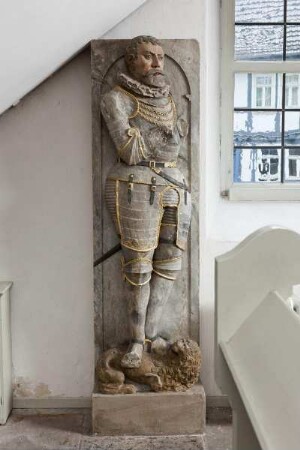 Grabmal (Fragment) für einen Herrn von Riedesel zu Eisenbach