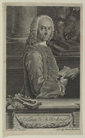 Bildnis des Johann Jacob Bodmer
