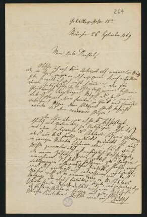 99-102, Brief vom 26. September 1869