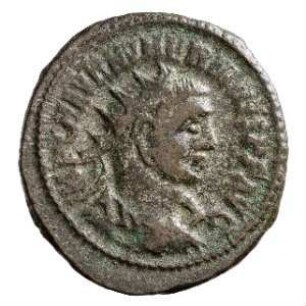 Münze, Antoninian, 283 - 284 n. Chr.