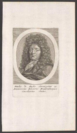 Porträt Paul von Fuchs (1640-1704)