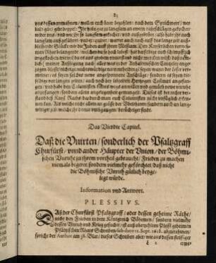 83-94, Das Vierdte Capitel.