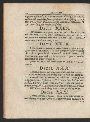 Decis. XXIIX.