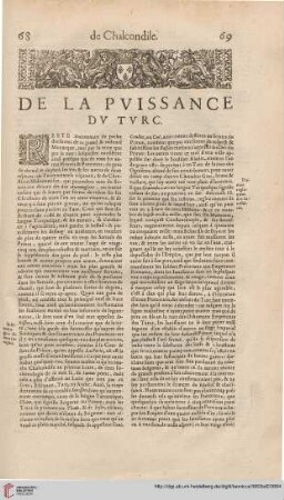 De la puissance du Turc