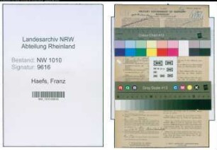 Entnazifizierung Franz Haefs , geb. 14.06.1899 (Telegr.Aufseher)