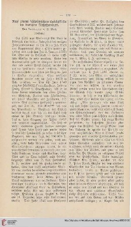13: Aus einem schwäbischen Reichsstifte im vorigen Jahrhundert, [9]