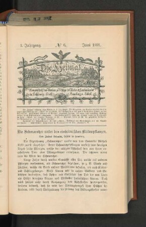 Die Schmarotzer unter den einheimischen Blütenpflanzen.