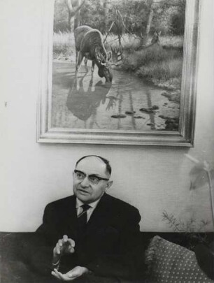 Heinrich Dathe, Direktor des Tierparks Berlin