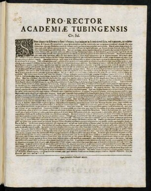 Pro-Rector Academiae Tubingensis Civ. Sal.