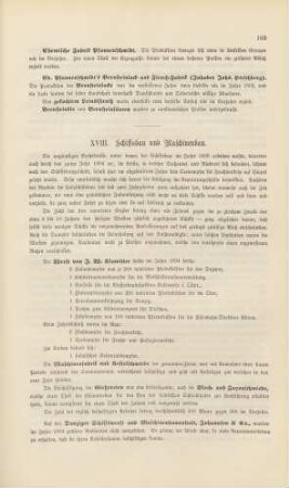 XVIII. Schiffsbau- und Maschinenbau.