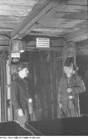 Freital. Paul-Berndt-Schacht, Februar 1946 & Freital. Paul-Berndt-Schacht, Arbeitsalltag, 1946