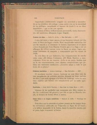 Parábolas. - José Fabio Garnier