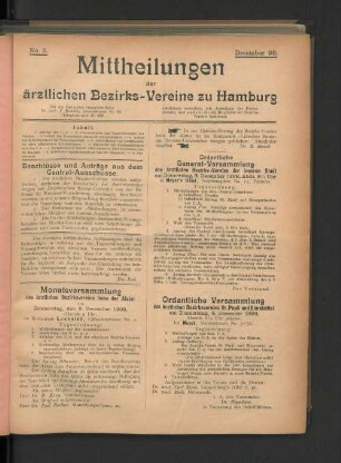 No. 3. Dezember 1898