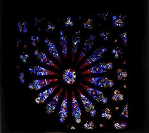 Freiburg: Freiburger Münster, Fenster-Rosette