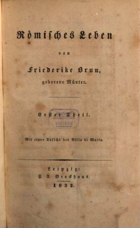 Römisches Leben, 1