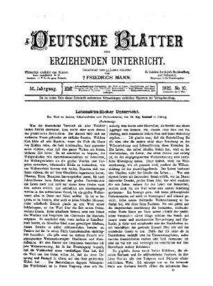 Lebenskundlicher Unterricht