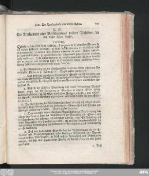 §. 12. Die Trostgründe oder Versicherungen unserer Wohlfart, die aus dieser Lehre fliessen.