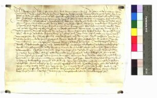 Bartholomäus Kul, der von der Stadt Rottweil inhaftiert und wieder freigelassen wurde, schwört Urfehde.