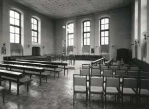 Dresden-Friedrichstadt. Matthäuskirche (1728-1730; M. D. Pöppelmann). Inneres nach Osten