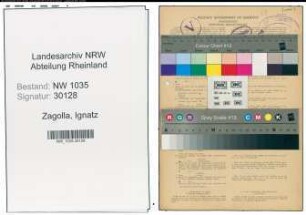 Entnazifizierung Ignatz Zagolla , geb. 05.07.1898 (Hauer)