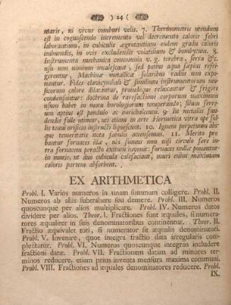 Ex arithmetica.