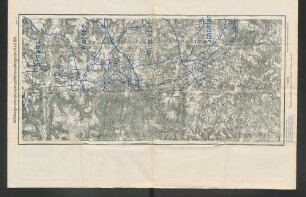 Karte 3. Die Stellungen zwischen Aisne und Marne am Morgen des 18. Juli 1918.