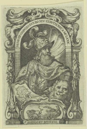 Bildnis des Henr. XII cogn. Leo