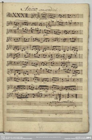 32. Anonymus, Arioso, f-Moll