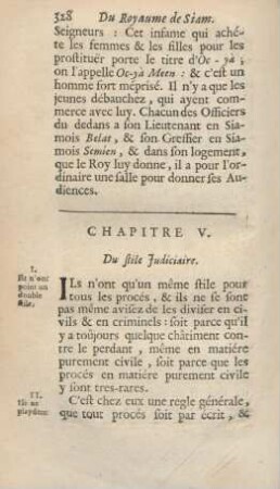 Chapitre V. De stile Judiciaire