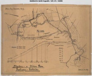 Rostingen - Rottbitze Gesamtstrecke, Rostingen Bahnhof RSE, Rostingen Übergabebahnhof, Rottbitze Verschiebestelle
