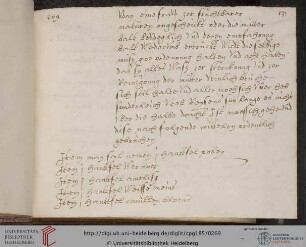 27 gynäkologische Rezepte / Nach fol. 144v nicht digitalisierte Leerseiten