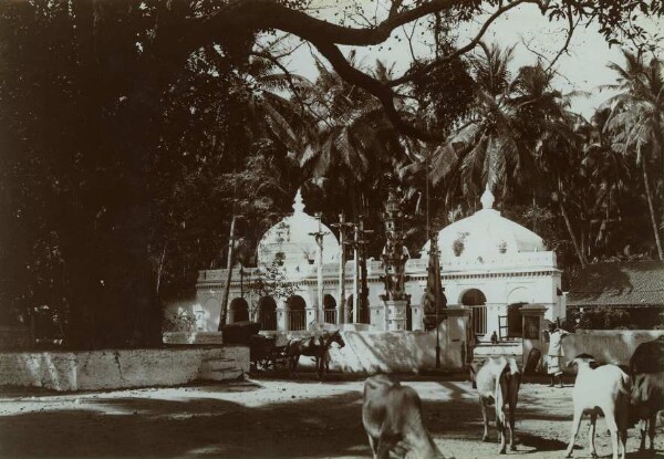 Presumably Malabar Hill near Bombay