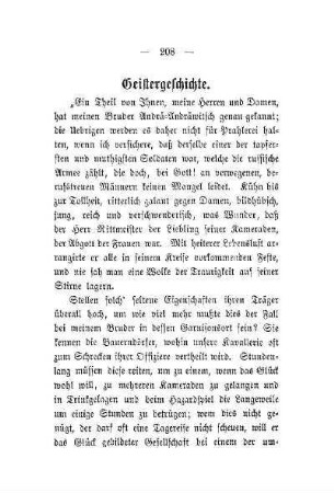Geistergeschichte