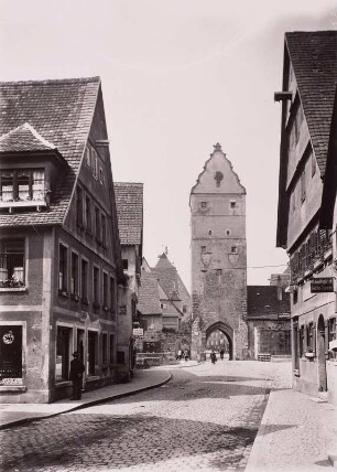 Dinkelsbühl. Wörnitztor, Feldseite