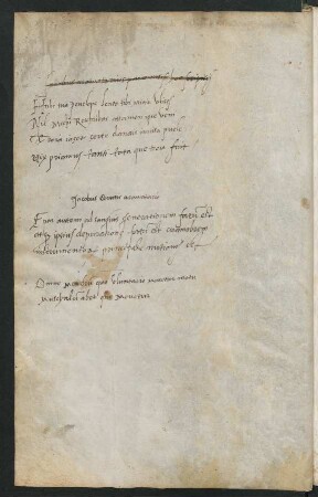 Medizinische Notizen, lat.