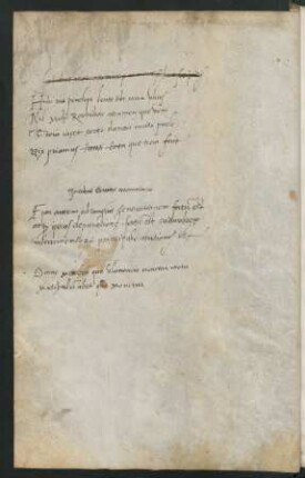 Medizinische Notizen, lat.