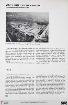 4: Wohnung und Werkraum : zur Werkbundausstellung Breslau 1929