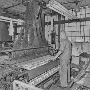 Vegro Wilthen : Wilthen. VEB Vegro. Blick in die Industriehalle