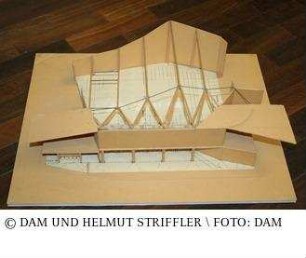 Theatersaal - Modell des Innenraumes