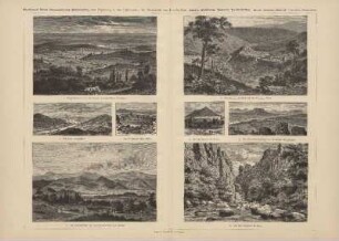 g. Das Elbsandsteingebirge von der Bastei aus gesehen