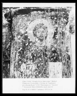 Christus als Pantokrator mit offenem Buch