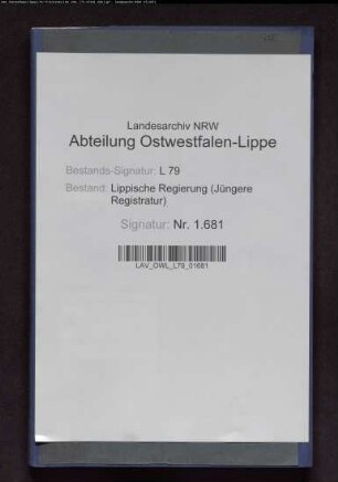 Heranziehung von Ausländern zur städtischen Klassensteuer in Lemgo