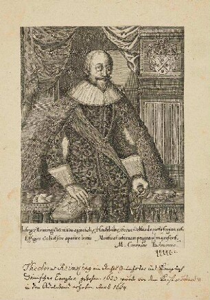 Bildnis von Dietrich von Reinking (1590-1664)